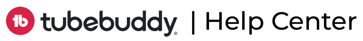 TubeBuddy Help Center home page